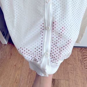 Sandro cardigan - size 1 - white